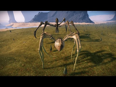 Mother Longlegs vs Scylla Battle | Kaiju Universe