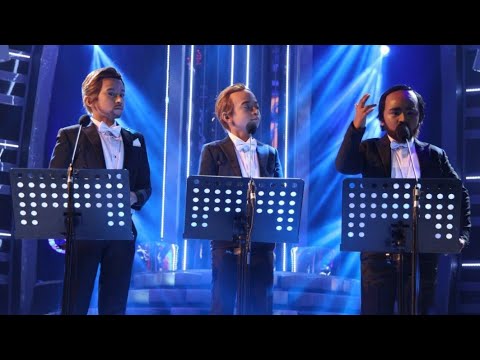 With English Subtitles | TNT Boys as The Three Tenors | 'O Sole Mio | YFSF Kids 2018