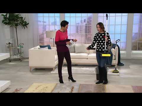Karcher Rechargeable Cordless Floor Sweeper on QVC