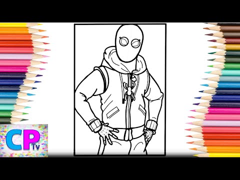 Spiderman Homemade Suit Coloring Pages/Unknown Brain - Superhero (feat. Chris Linton) [NCS Release]