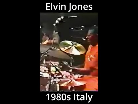Elvin Jones 1980s Italy