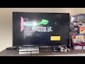 Monsters Inc DVD Menu