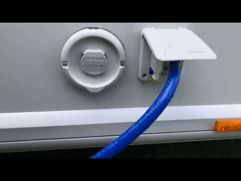 Whale water master direct water connection to caravan or motorhome.