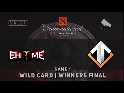 EHOME vs. Escape Gaming - Game 1, Wild Card WB FINAL @ TI6, Dota 2