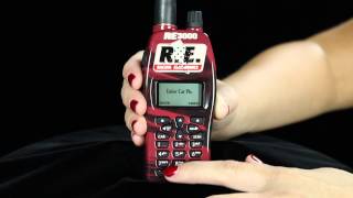 RE3000 Basic Scanner Operations