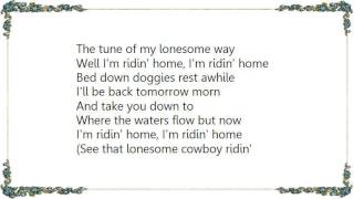Hank Snow - Ridin' Home Lyrics