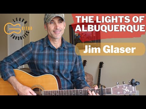 The Lights Of Albuquerque - Jim Glaser - Guitar Lesson | Tutorial