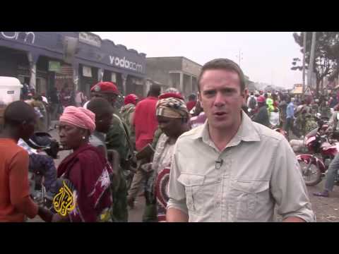 DR Congo protesters attack UN convoy