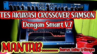 Video thumbnail for Setting dan tes akurasi Crossover Samson S-3-Way dengan smart V. 7 by WBE Pro Audio