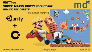 Unity'de Super Mario Bross Kodluyoruz - Murad Can Manav