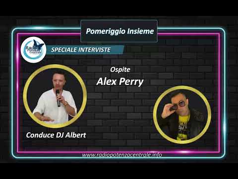Speciale interviste con Dj Albert, ospite Alex Perry