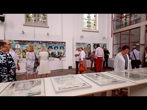 Monika von Starck: Bilderausstellung "Fernsehen" in Rondorf