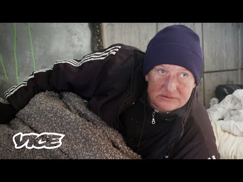 Obdachlose erzählen, wie sie den Winter überstehen