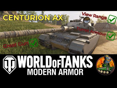 Centurion AX II British All-Rounder II View Range is Key! II World of Tanks Modern Armour II WoTC