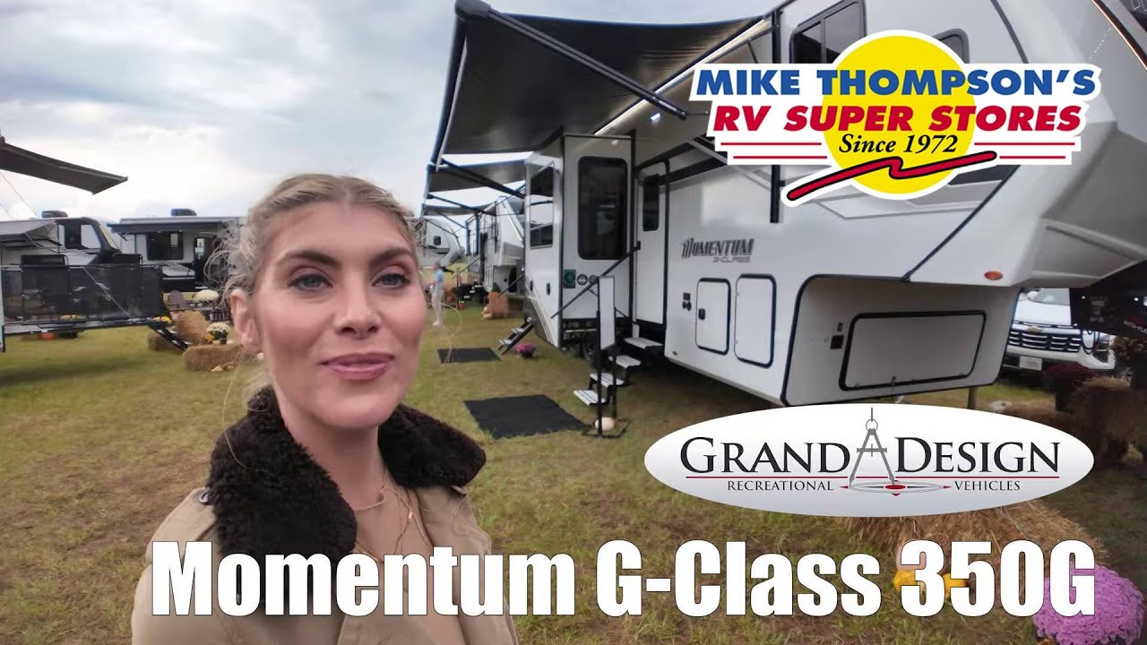 A photo of this 2026 Grand Design Momentum G-Class 350G