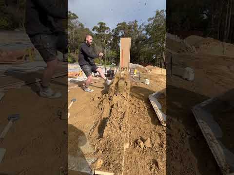 Failing at rammed earth = wall pull down!