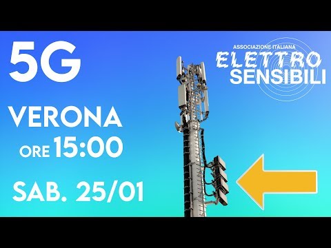 IMPATTO DEL 5G - RISCHI AMBIENTE E CITTÀ | VERONA 15:00 con Tecnici, Medici e Fisici