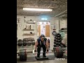 Deficit deadlift 230kg 1 reps for 8 sets easy without a belt