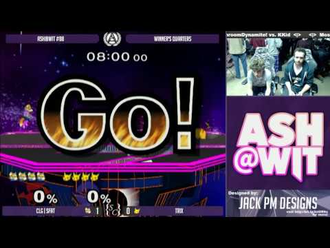 CLG | SFAT (Fox) vs Trix (Pikachu) - ASH@WIT #88 Melee Winner's Quarters