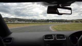 preview picture of video 'Wakefield in a Golf R, Last run, Part 1'