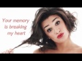 Glee Cast-Lea Michele-Cry (Lyrics On Screen ...