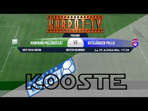 Kooste 27.4.2024 | HaPK - KoPa | Miesten Kolmonen | Arto Tolsa Areena
