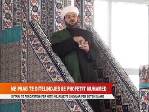 Myftinia Shkodër, 10 janar 2014 - Imam Muhamed Sytari, në prag të Mevludit 2014