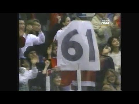 95/96 RS: Chi @ Det Highlights - 4/12/96 (Det Breaks Win Record)