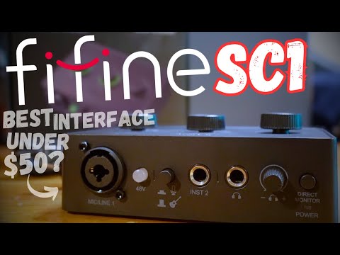 Fifine SC1 Audio Mixer // Best Interface Under $50?