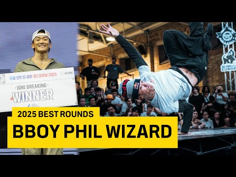 BEST FLOW! Bboy Phil Wizard | Best of 2025 Recap