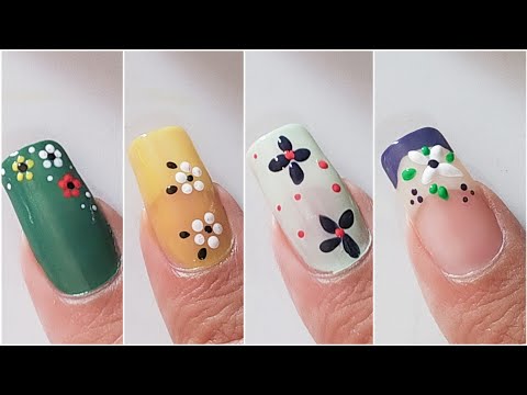 Uñas decoradas/ Easy Trending Nail Art designs for Beginners