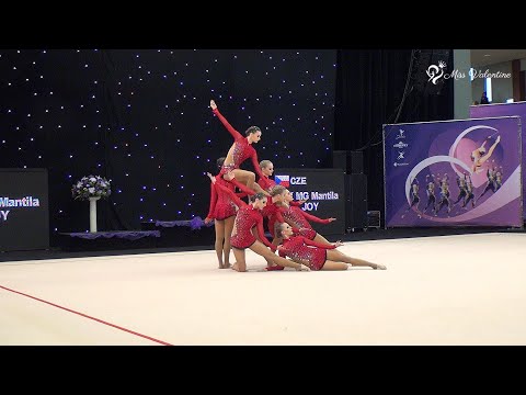 SK MG Mantila JOY (CZE) 💗 AGG EC | MISS VALENTINE 2016 | JUNIOR | PRELIM - 12.750