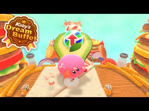 All Gameplay of Kirby's Dream Buffet
