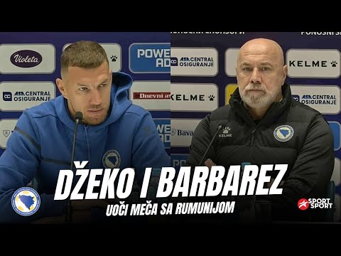 BARBAREZ I DŽEKO PRED RUMUNIJU | PRESS KONFERENCIJA