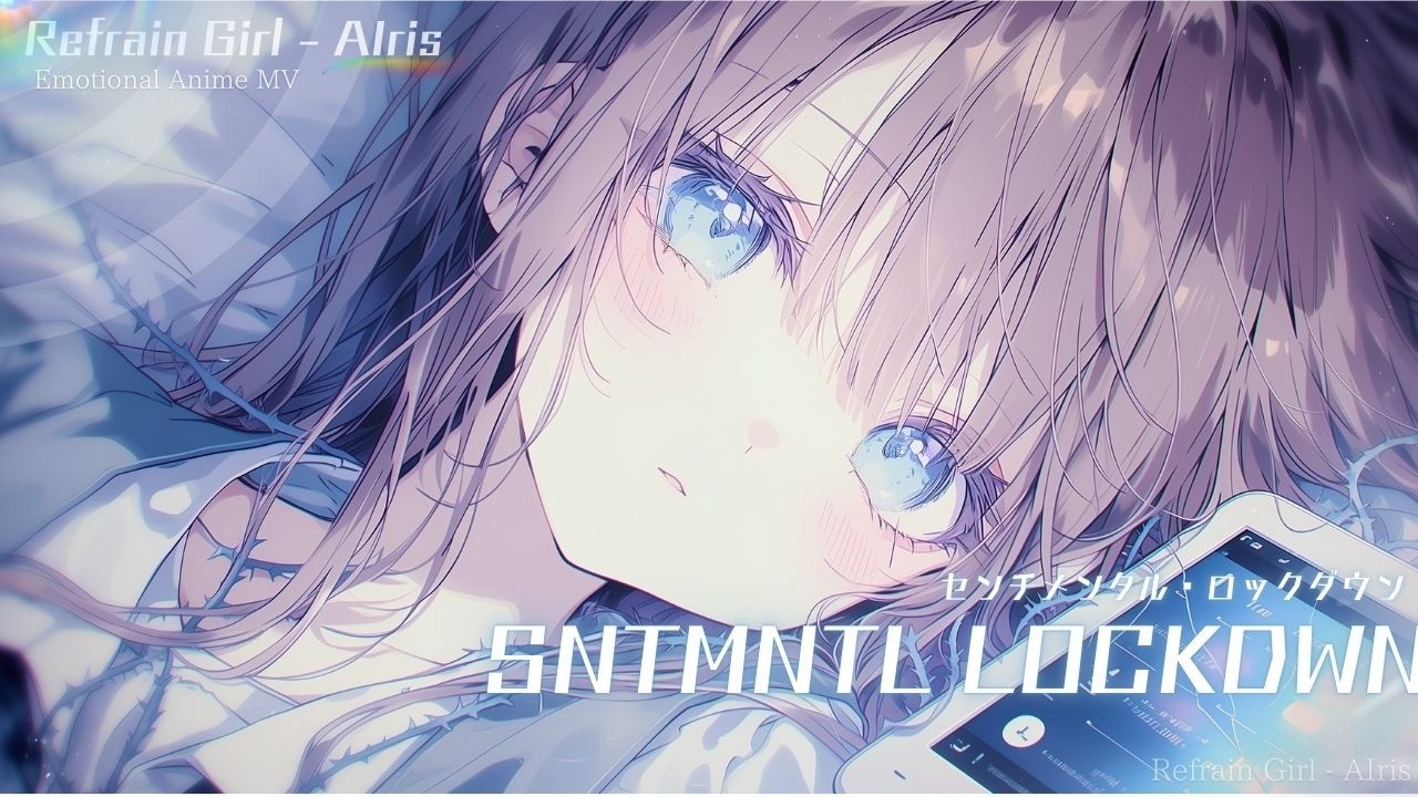 【Anime MV】SNTMNTL LOCKDOWN / 女性ボーカル [ Lyric Video ] – Anime J-Pop / Refrain Girl - AIris