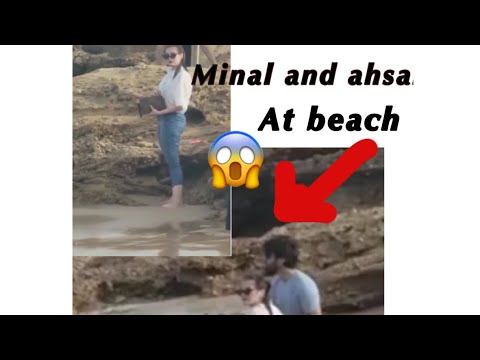 Minal khan and ahsan mohsin at french beach 🏖❤️🌹 its the first and the only video you’ll enjoy it!