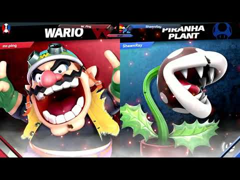 ESA 46 - Mr. Ping (Wario) vs ShawnRay (Plant) - WSF