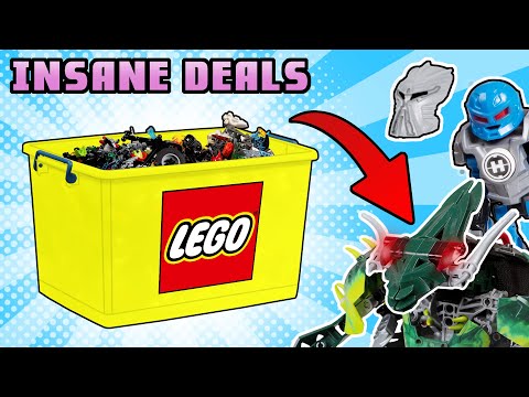 A $200 Bulk Lot Becomes a $1000 Bionicle Haul