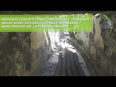 Reparación Estanque Electrolito — Minería