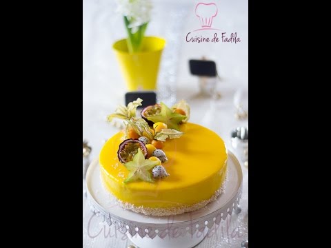 Entremets exotique, Exotic entremets, موس الفواكه الإستوائية
