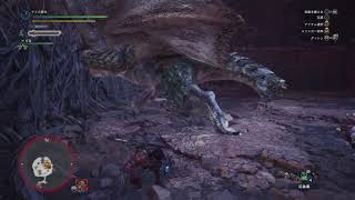 【MHW】　上位リオレイア　太刀ソロ  5分14秒