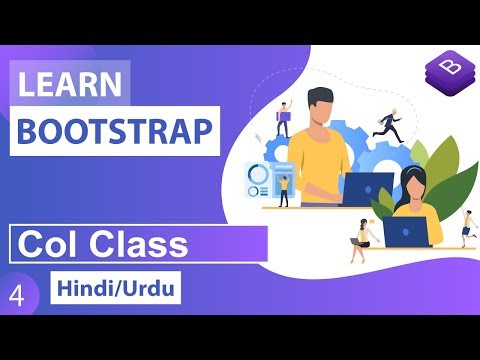 Bootstrap CSS Col Class Tutorial in Hindi Urdu
