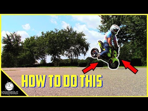 How To Do Stoppies FOR BEGINNERS | How To Endo A Motorcycle Tutorial
