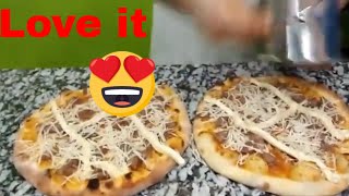 BEST algerian PIZZA |Algeria STREET FOOD 2019 | Best thai street  food