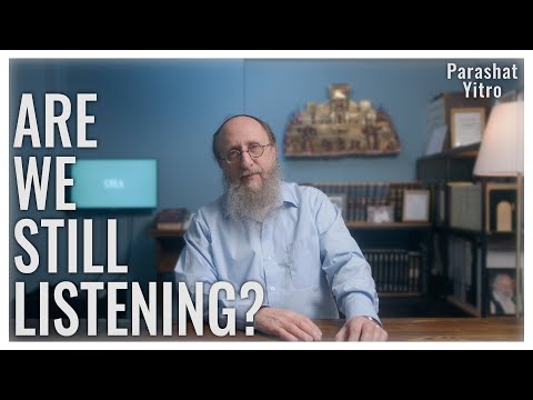 Parashat Yitro 5786 | Hearing is Believing