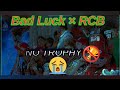 Bad Luck RCB NO TROPHY RCB Sad Status