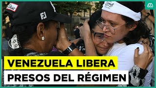 Venezuela libera a presos políticos del régimen de Maduro