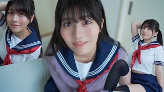 20代むちむち女の制服コスプレ姿がこちらwww