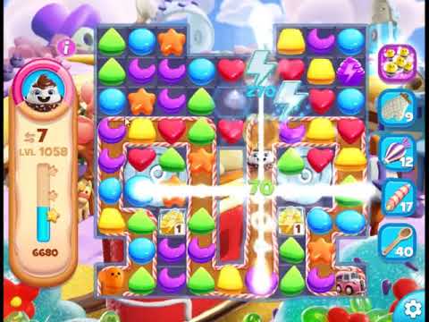 Cookie Jam Blast Level 1058 - NO BOOSTERS 🍪 | SKILLGAMING ✔️