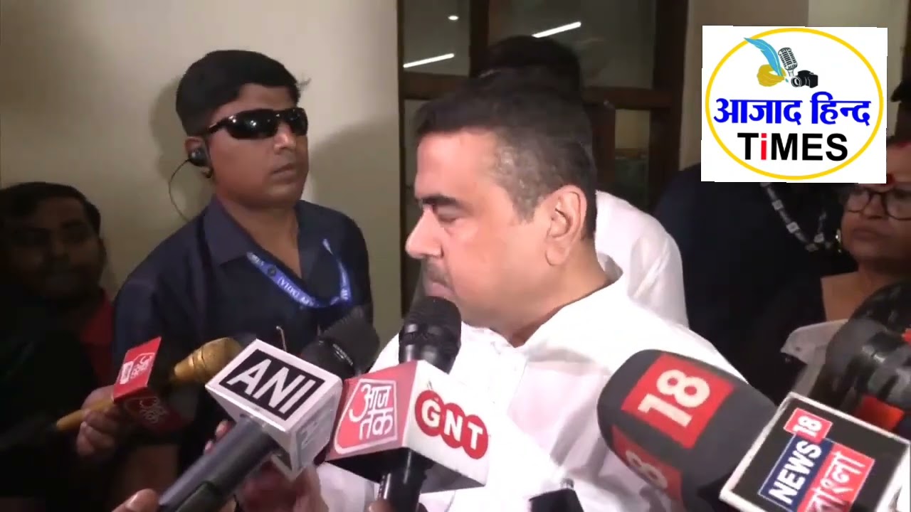 हाईकोर्ट के दखल के बाद संदेशखाली पहुंचे सुवेंदु अधिकारी